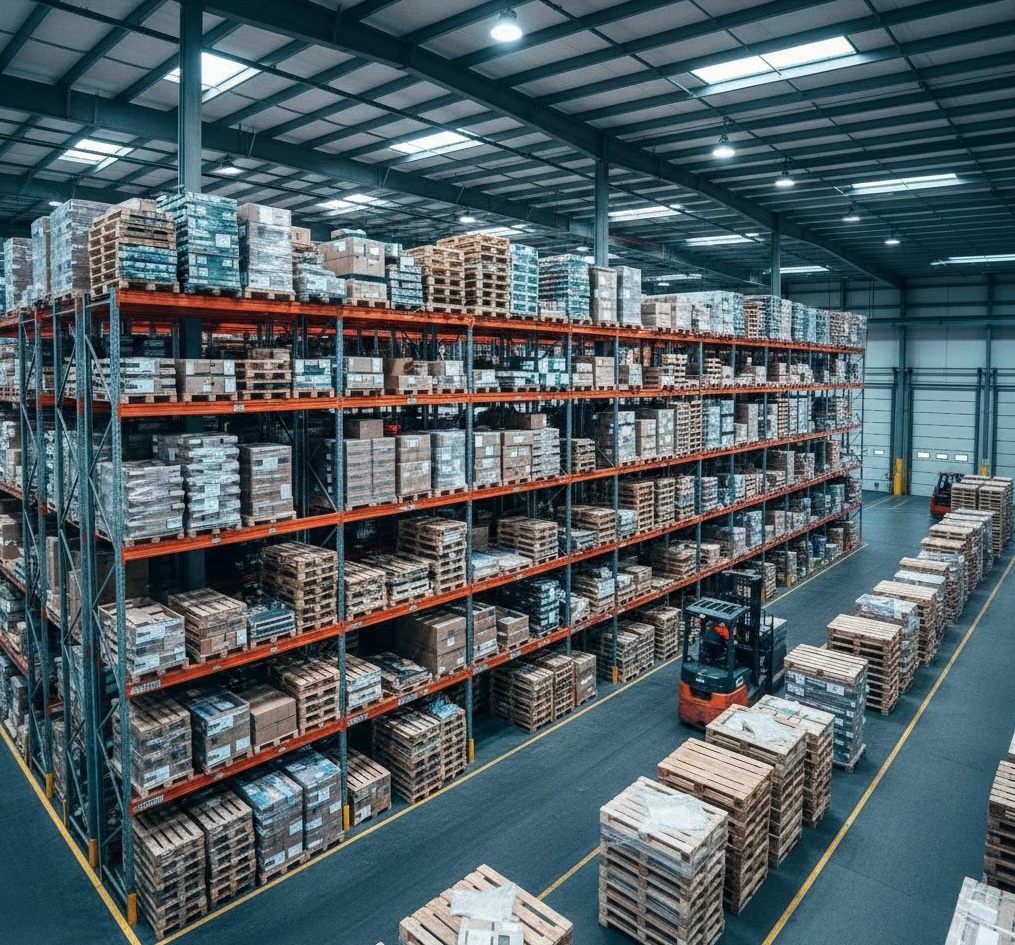 Large inventory of quality pallets at our Louisville facility